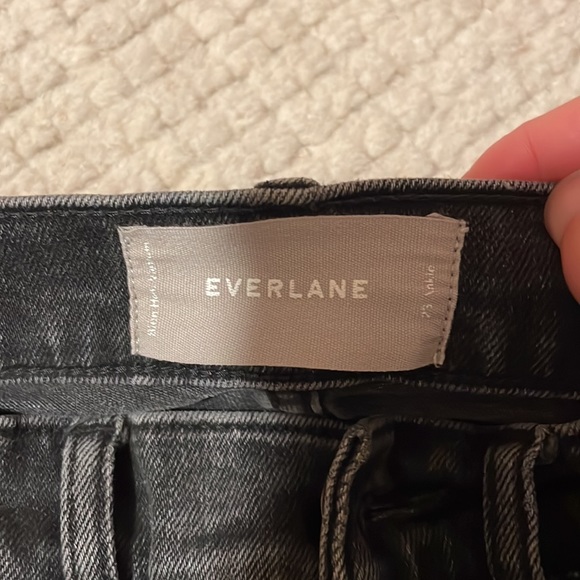 Black Everlane jeans size 23 ankle - Picture 3 of 4